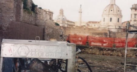 Consolidamento del Foro di Traiano
