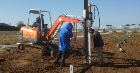 Battipalo per struttura Fotovoltaico