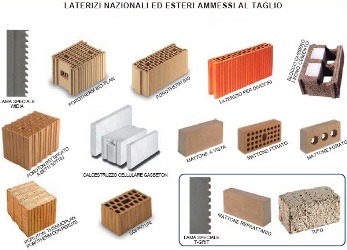 laterizi per segatrice a nastro p